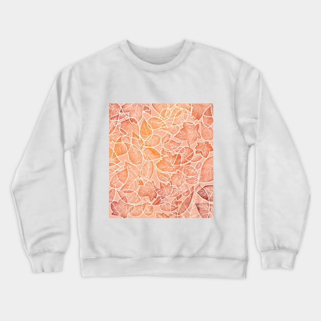 Maple Leaf Crewneck Sweatshirt by Cheese_Wen Art